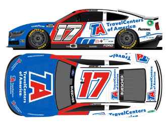 *CANCELLED* Chris Buescher 2024 Travelcenters of America 1:24 Color Chrome Nascar Diecast - FOIL NUMBER DIECAST Chris Buescher, Nascar Diecast, 2024 Nascar Diecast, 1:24 Scale Diecast