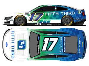 *Preorder* Chris Buescher 2026 Fifth Third 1:64 Nascar Diecast Chris Buescher, Nascar Diecast, 2026 Nascar Diecast, 1:64 Scale Diecast,