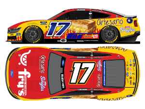 *Preorder* Chris Buescher 2026 Fry's/Artesano 1:24 Color Chrome Nascar Diecast - FOIL NUMBER DIECAST Chris Buescher, Nascar Diecast, 2026  Nascar Diecast, 1:24 Scale Diecast