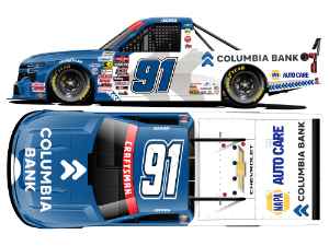 *Preorder* Christian Eckes 2026 Columbia Bank 1:64 Nascar Diecast - Truck Series Christian Eckes, Nascar Diecast, 2026 Nascar Diecast, 1:64 Scale Diecast,