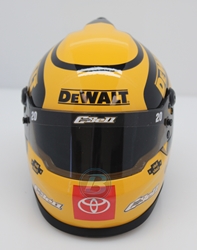 Christopher Bell 2021 DeWalt MINI Replica Helmet Christopher Bell, Helmet, NASCAR, BrandArt, Mini Helmet, Replica Helmet