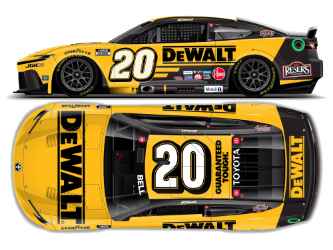 *CANCELLED* Christopher Bell 2026 Dewalt 1:24 Color Chrome Nascar Diecast Christopher Bell, Nascar Diecast, 2026 Nascar Diecast, 1:24 Scale Diecast