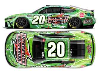 *CANCELLED* Christopher Bell 2026 Interstate Batteries 1:24 Nascar Diecast Christopher Bell, Nascar Diecast, 2026 Nascar Diecast, 1:24 Scale Diecast