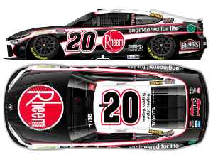 *Preorder* Christopher Bell 2026 Rheem 1:24 Color Chrome Nascar Diecast Christopher Bell, Nascar Diecast, 2026 Nascar Diecast, 1:24 Scale Diecast