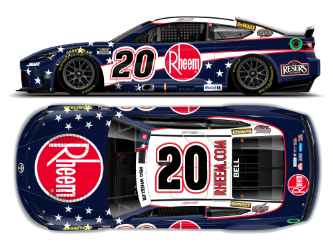 *CANCELLED* Christopher Bell 2025 Rheem Salutes 1:24 Nascar Diecast Chrsitopher Bell, Nascar Diecast, 2025 Nascar Diecast, 1:24 Scale Diecast