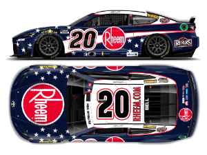 *CANCELLED* Christopher Bell 2025 Rheem Salutes 1:24 Nascar Diecast Chrsitopher Bell, Nascar Diecast, 2025 Nascar Diecast, 1:24 Scale Diecast