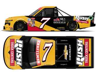 *CANCELLED* Clint Bowyer 2024 Rush Truck Centers Truck Series 1:24 Color Chrome Nascar Diecast - Truck Series Clint Bowyer, Nascar Diecast, 2024 Nascar Diecast, 1:24 Scale Diecast