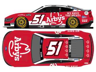 *CANCELLED* Cody Ware 2025 Arbys  1:24 Color Chrome Nascar Diecast Cody Ware, Nascar Diecast, 2025 Nascar Diecast, 1:24 Scale Diecast
