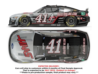 *Preorder* Cole Custer 2022 Haas Tooling 1:24 Color Chrome Nascar Diecast Cole Custer, Nascar Diecast, 2022 Nascar Diecast, 1:24 Scale Diecast