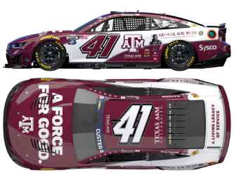 *Preorder* Cole Custer 2026 Texas A&M 1:24 Flash Coat Silver Nascar Diecast  Cole Custer, Nascar Diecast, 2026 Nascar Diecast, 1:24 Scale Diecast
