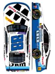 *CANCELLED* Connor Zilisch 2025 Weathertech Throwback 1:24 Color Chrome Nascar Diecast - FOIL NUMBER CAR - Xfinity Series Connor Zilisch, Nascar Diecast, 2025 Nascar Diecast, 1:24 Scale Diecast