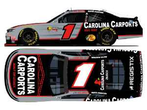 *Preorder* Connor Zilisch Autographed 2026 Carolina Carports 1:24 Xfinity Diecast Connor Zilisch, Nascar Diecast,2026 Nascar Diecast,1:24 Scale Diecast, pre order diecast, Autographed