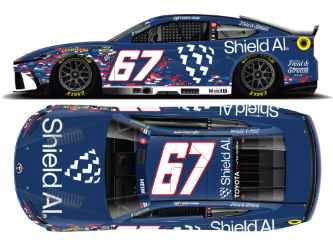 *Preorder* Corey Heim 2026 Shield AI 1:24 Raw Nascar Diecast Corey Heim, Nascar Diecast, 2026 Nascar Diecast, 1:24 Scale Diecast
