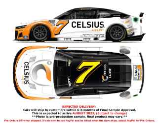 *CANCELLED* Corey LaJoie 2023 Celsius 1:24 Color Chrome Nascar Diecast Corey LaJoie, Nascar Diecast, 2023 Nascar Diecast, 1:24 Scale Diecast