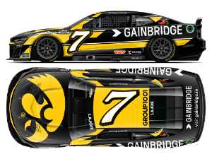 *CANCELLED* Corey Lajoie 2024 University of Iowa Athletics / Gainbridge 1:64 Nascar Diecast Chassis Corey Lajoie, Nascar Diecast, 2024 Nascar Diecast, 1:64 Scale Diecast, Diecast Chassis