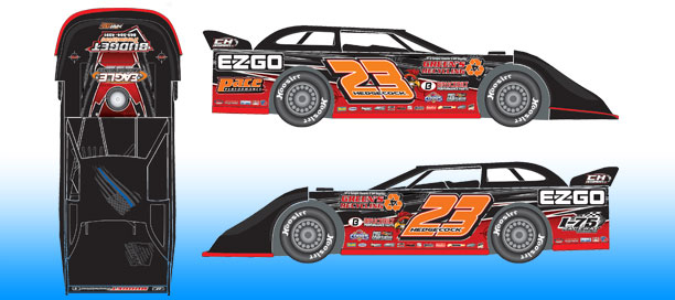 TREVER FEATHERS #20 2020 1/64 ADC DIRT LATE MODEL DIECAST CAR DR620M223