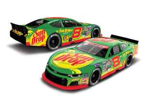 *Preorder* Dale Earnhardt Jr. 2026 Sun Drop 1:24 Color Chrome Late Model Diecast Dale Earnhardt Jr., Nascar Diecast, 2026 Nascar Diecast, 1:24 Scale Diecast