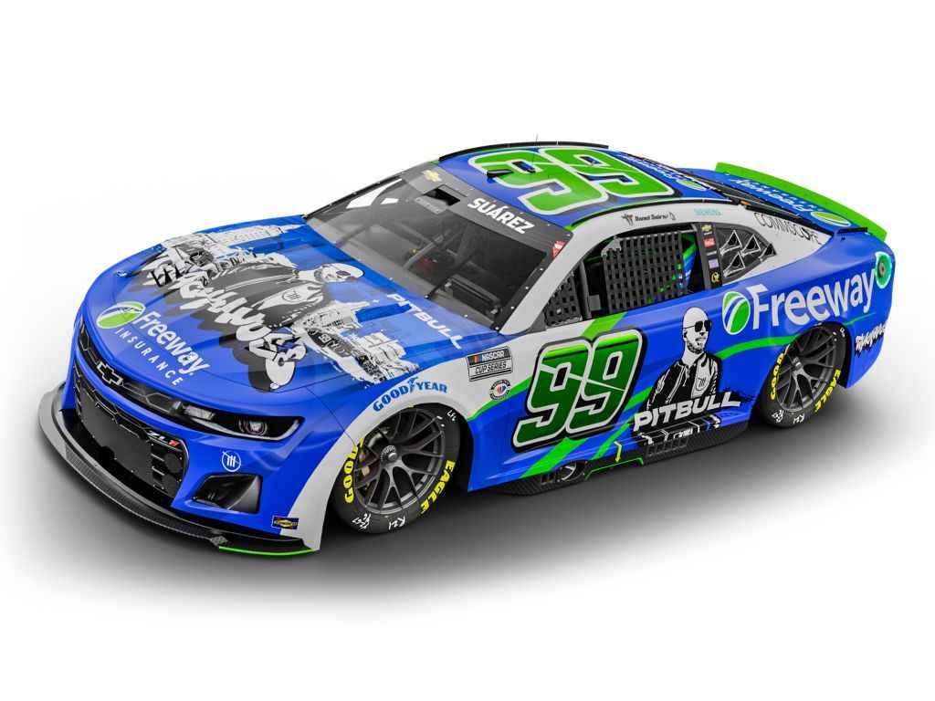 Daniel Suarez 2023 Freeway Insurance Featuring Pitbull 1:24 Color