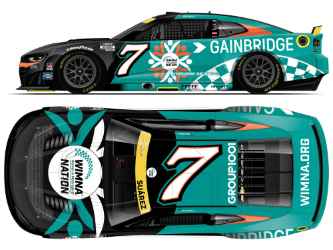 *Preorder* Daniel Suarez 2026 Women In Motorsports Nation 1:24 Flash Coat Silver Nascar Diecast  Daniel Suarez, Nascar Diecast, 2026 Nascar Diecast, 1:24 Scale Diecast