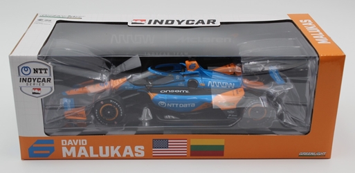 David Malukas / Arrow McLaren #6 TBD - NTT IndyCar Series 1:18 Scale IndyCar Diecast David Malukas, 2024,1:18, diecast, greenlight, indy