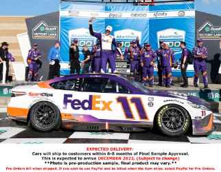 *CANCELLED* Denny Hamlin 2023 FedEx Kansas 5/7 Race Win Race Win 1:64 Nascar Diecast Denny Hamlin, Nascar Diecast, 2023 Nascar Diecast, 1:64 Scale Diecast,
