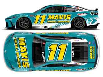 *CANCELLED* Denny Hamlin 2024 Mavis Tire & Brakes 1:24 Color Chrome Nascar Diecast Denny Hamlin, Nascar Diecast, 2024 Nascar Diecast, 1:24 Scale Diecast