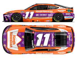 *Preorder* Denny Hamlin 2026 King's Hawaiian Coconut Rolls 1:24 Color Chrome Nascar Diecast Denny Hamlin, Nascar Diecast, 2026 Nascar Diecast, 1:24 Scale Diecast
