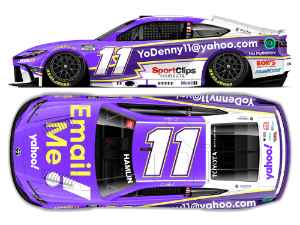 *Preorder* Denny Hamlin 2026 Yahoo! Email Me 1:24 Raw Nascar Diecast Denny Hamlin, Nascar Diecast, 2026 Nascar Diecast, 1:24 Scale Diecast