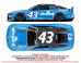 *CANCELLED* Erik Jones 2023 Allegiant Darlington Throwback 1:24 Nascar Diecast - C432323ATBER