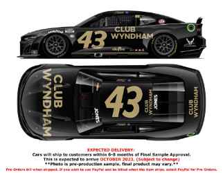 *CANCELLED* Erik Jones 2023 Club Wyndham 1:24 Color Chrome Nascar Diecast Erik Jones, Nascar Diecast, 2023 Nascar Diecast, 1:24 Scale Diecast
