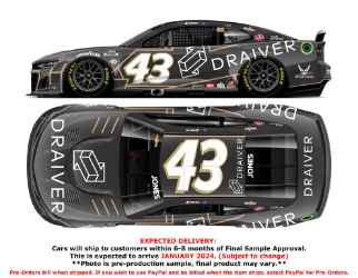 *CANCELLED* Erik Jones 2023 Draiver 1:24 Elite Nascar Diecast Erik Jones, Nascar Diecast, 2022 Nascar Diecast, 1:24 Scale Diecast, pre order diecast, Elite
