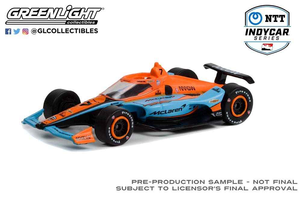 Felix Rosenqvist #7 2022 McLaren / McLaren SP 1:64 Scale IndyCar