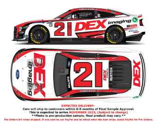 *CANCELLED* Harrison Burton 2023 DEX Imaging 1:24 Color Chrome Nascar Diecast - FOIL NUMBER DIECAST Harrison Burton, Nascar Diecast, 2023 Nascar Diecast, 1:24 Scale Diecast