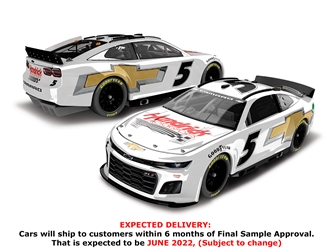 *Preorder* Hendrick Motorsports 2022 Test Car 1:24 Color Chrome Hendrick Motorsports, Nascar Diecast, 2022 Nascar Diecast, 1:24 Scale Diecast