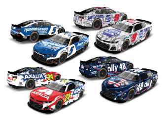 *CANCELLED* Hendrick Motorsports 2025 Patriotic 4-Car Set 1:64 Nascar Diecast Kyle Larson, Chase Elliott, Alex Bowman, William Byron, Nascar Diecast, 2025 Nascar Diecast, 1:64 Scale Diecast,