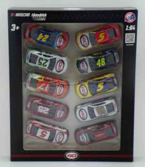 Hendrick Motorsports 2024 40th Anniversary 1:64 Nascar Diecast 10 Car Set Hendrick Motorsports, Nascar Diecast, 2024 Nascar Diecast, 1:64 Scale Diecast,