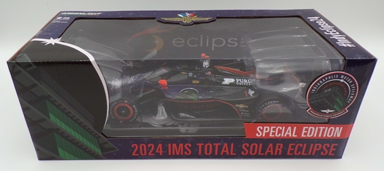 IndyCar - 2024 Indianapolis Motor Speedway Solar Eclipse - NTT IndyCar Series 1:18 Scale IndyCar Diecast Indianapolis Motor Speedway, 2024,1:18, diecast, greenlight, indy