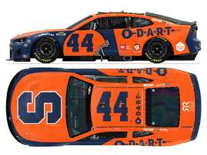 *CANCELLED* JJ Yeley 2025 Syracuse University 1:24 Color Chrome Nascar Diecast JJ Yeley, Nascar Diecast, 2025 Nascar Diecast, 1:24 Scale Diecast
