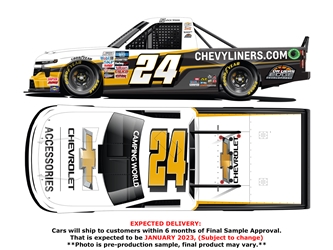 *Preorder* Jack Wood 2022 ChevyLiners.com 1:24 Color Chrome Nascar Diecast Jack Wood, Nascar Diecast, 2022 Nascar Diecast, 1:24 Scale Diecast