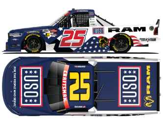 *Preorder* Jamie McMurray 2026 USO Truck Series 1:24 Nascar Diecast - Truck Series Jamie McMurray, Nascar Diecast, 2026 Nascar Diecast, 1:24 Scale Diecast