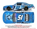 *Preorder* Jeremy Clements 2022 All South Electric 1:64 Nascar Diecast - N512265ASEJT