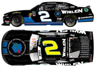 *Preorder* Jesse Love 2026 National Law Enforcement Officers Memorial Fund 1:24 Color Chrome Nascar Diecast - OReilly Auto Parts Series Jesse Love, Nascar Diecast, 2026 Nascar Diecast, 1:24 Scale Diecast