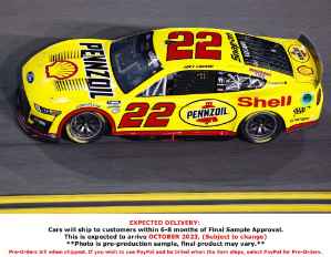*CANCELLED* Joey Logano 2023 Shell-Pennzoil Duel 1 at Daytona 2/16 Race Win 1:24 Nascar Diecast Joey Logano, Nascar Diecast, 2023 Nascar Diecast, 1:24 Scale Diecast