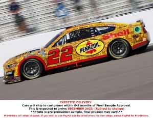 *CANCELLED* Joey Logano 2023 Shell Penske 100 Wins 1:64 Nascar Diecast Joey Logano, Nascar Diecast, 2023 Nascar Diecast, 1:64 Scale Diecast,