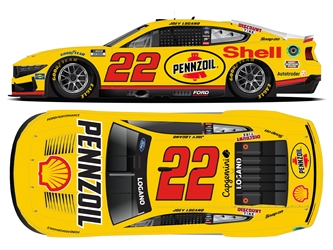 *Preorder* Joey Logano 2024 Shell-Pennzoil 1:24 Color Chrome Nascar Diecast Joey Logano, Nascar Diecast, 2024 Nascar Diecast, 1:24 Scale Diecast