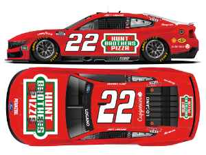 *CANCELLED* Joey Logano 2025 Hunt Brothers Pizza Red 1:24 Nascar Diecast Joey Logano, Nascar Diecast, 2025 Nascar Diecast, 1:24 Scale Diecast
