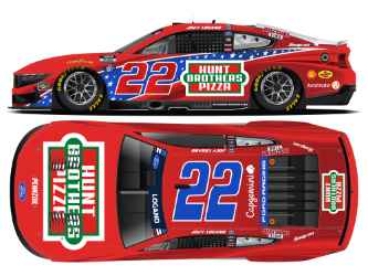 *Preorder* Joey Logano 2026 Hunt Brothers Pizza Red 1:64 Nascar Diecast Joey Logano, Nascar Diecast, 2026 Nascar Diecast, 1:64 Scale Diecast,