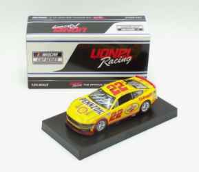 Joey Logano Autographed 2024 Shell-Pennzoil 1:24 Nascar Diecast Joey Logano, Nascar Diecast, 2024 Nascar Diecast, 1:24 Scale Diecast
