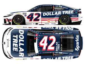 *Preorder* John Hunter Nemechek 2026 Dollar Tree Patriotic 1:24 Color Chrome Nascar Diecast John Hunter Nemechek, Nascar Diecast, 2026 Nascar Diecast, 1:24 Scale Diecast