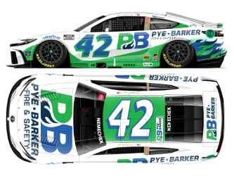 *CANCELLED* John Hunter Nemechek Autographed 2025 Pye-Barker Fire & Safety 1:24 Nascar Diecast John Hunter Nemechek, Nascar Diecast, 2025 Nascar Diecast, 1:24 Scale Diecast, Autographed